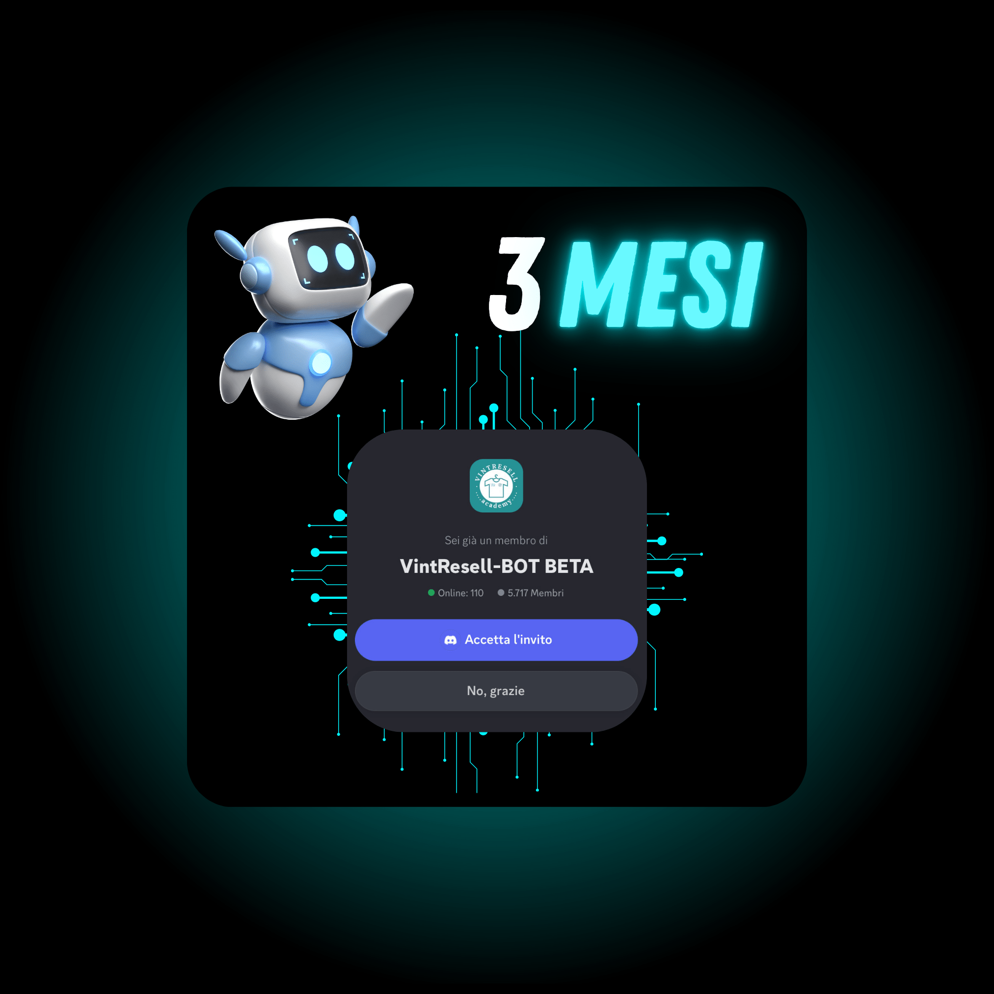 VintResellBot Iscrizione 3 Mesi - VintResell